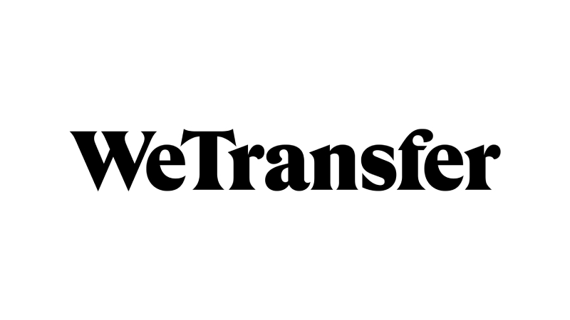 A logo of the WeTransfer