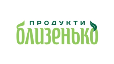 Логотип магазина ""Продукти близенько"