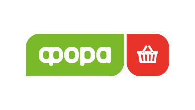 Логотип супермаркету "Фора"