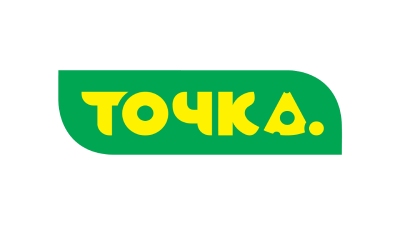 Логотип супермаркету "Точка"