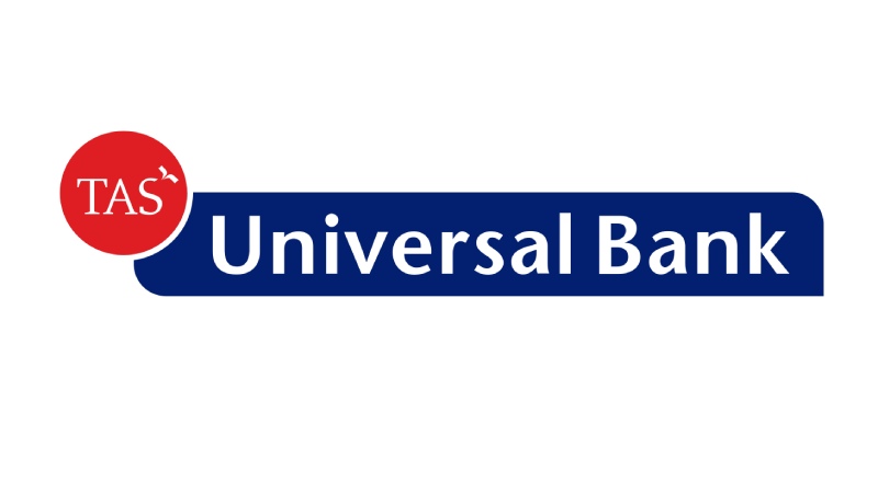 Universal Bank logo. Visa Classic, Visa Gold, Visa Platinum, Visa Signature, Visa Infinite